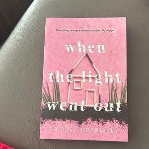 Pink 'When the Light Went Out' Book by Bridget Morrissey